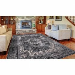 Angora Anthracite 8 ft. x 10 ft. Medallion Area Rug by Home Decorators Collection 16 Angora Anthracite 8 ft. x 10 ft. Medallion Area Rug by Home Decorators Collection -Home Decorators Store anthracite home decorators collection area rugs 27337 c3 1000