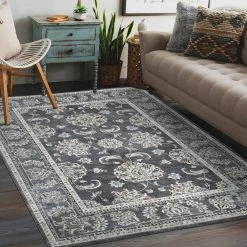 Carlisle Anthracite 5 ft. x 6 ft. 8 in. Area Rug by Home Decorators Collection 13 Carlisle Anthracite 5 ft. x 6 ft. 8 in. Area Rug by Home Decorators Collection -Home Decorators Store anthracite home decorators collection area rugs 39045 4f 1000