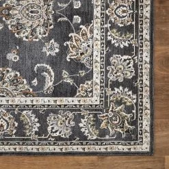 Carlisle Anthracite 5 ft. x 6 ft. 8 in. Area Rug by Home Decorators Collection 11 Carlisle Anthracite 5 ft. x 6 ft. 8 in. Area Rug by Home Decorators Collection -Home Decorators Store anthracite home decorators collection area rugs 39045 66 1000