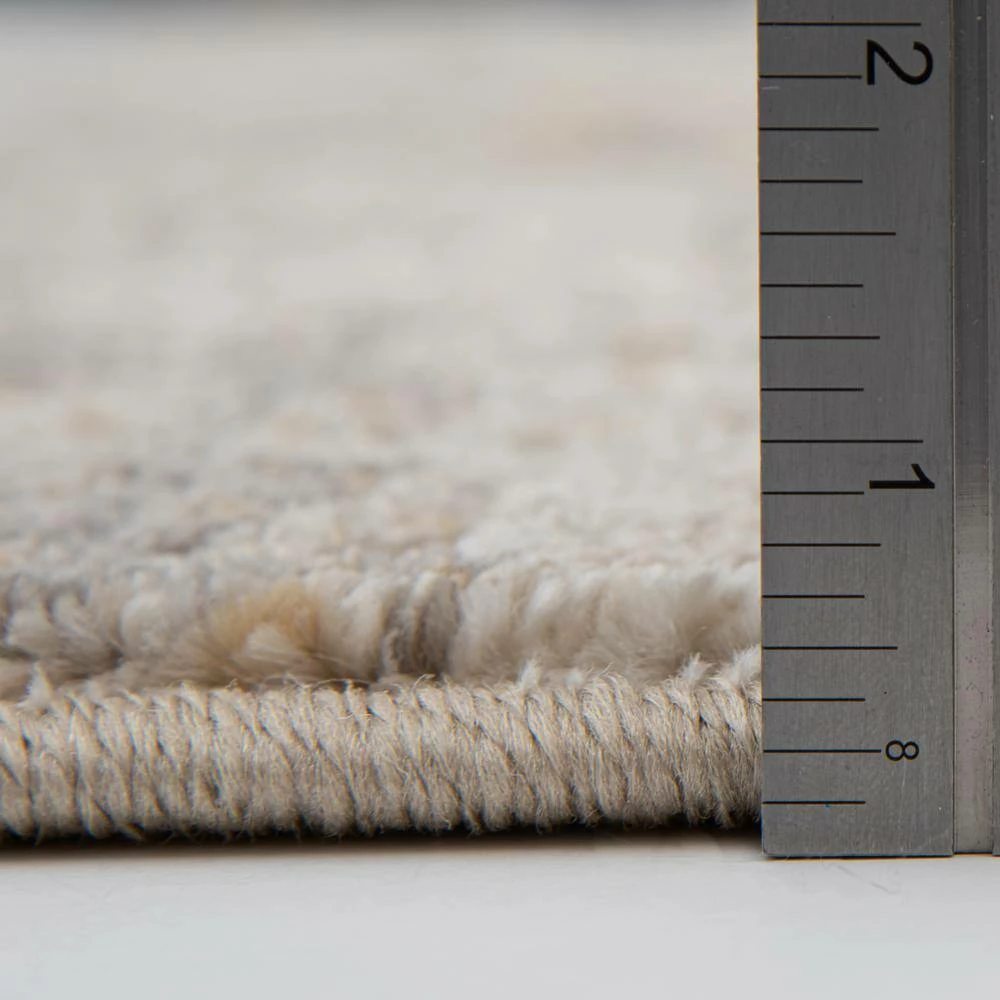 Medina Beige 5 ft. x 7 ft. Abstract Area Rug by Home Decorators Collection 9 Medina Beige 5 ft. x 7 ft. Abstract Area Rug by Home Decorators Collection - Image 9