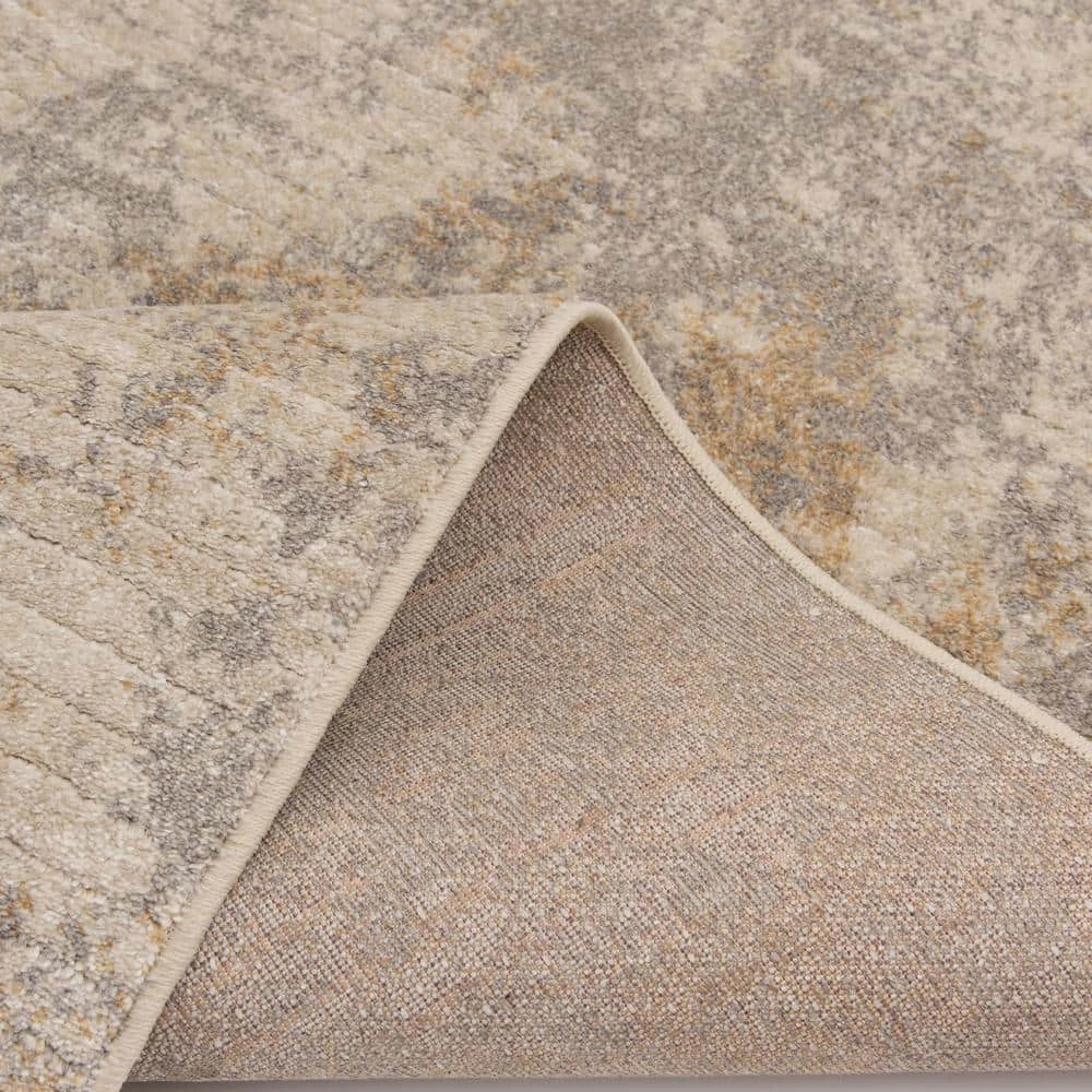 Medina Beige 5 ft. x 7 ft. Abstract Area Rug by Home Decorators Collection 6 Medina Beige 5 ft. x 7 ft. Abstract Area Rug by Home Decorators Collection - Image 6