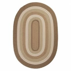 Frontier 8 ft. x 11 ft. Neutral Braided Oval Area Rug by Home Decorators Collection