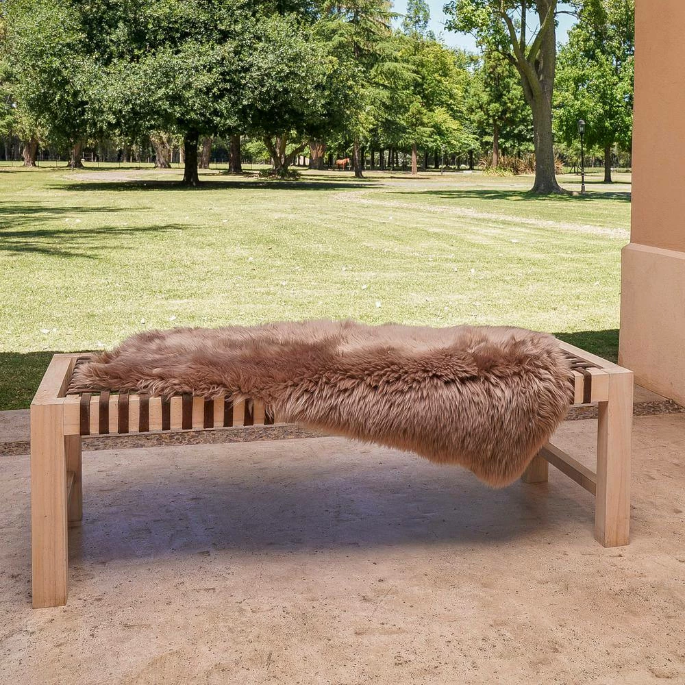 Unshorn Sheepskin Beige 2 ft. x 4 ft. Area Rug by Home Decorators Collection 8 Unshorn Sheepskin Beige 2 ft. x 4 ft. Area Rug by Home Decorators Collection - Image 8