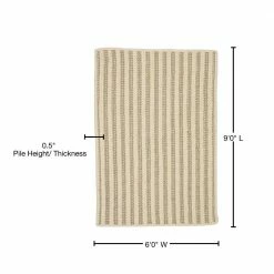 Virginia Natural 6 ft. x 9 ft. Rectangle Braided Area Rug by Home Decorators Collection -Home Decorators Store beige home decorators collection area rugs ol13r072x108s 76 1000