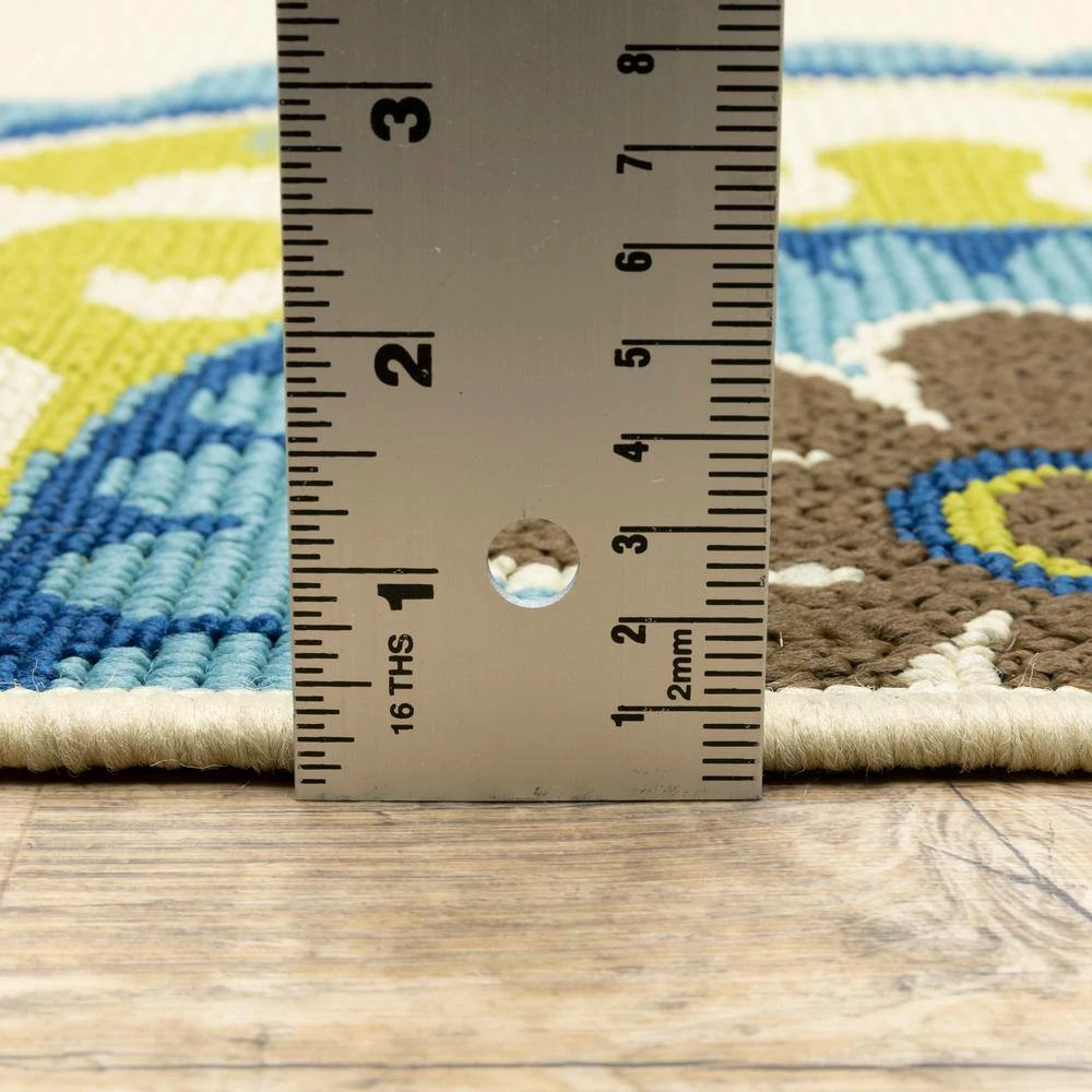 Cabana Beige 9 ft. x 13 ft. Area Rug by Home Decorators Collection 3 Cabana Beige 9 ft. x 13 ft. Area Rug by Home Decorators Collection - Image 3