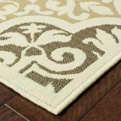 Sumba Beige 4 ft. x 6 ft. Indoor/Outdoor Area Rug by Home Decorators Collection -Home Decorators Store beige home decorators collection outdoor rugs 1359620420 1d 1000