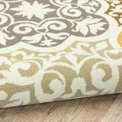 Sumba Beige 4 ft. x 6 ft. Indoor/Outdoor Area Rug by Home Decorators Collection -Home Decorators Store beige home decorators collection outdoor rugs 1359620420 1f 1000