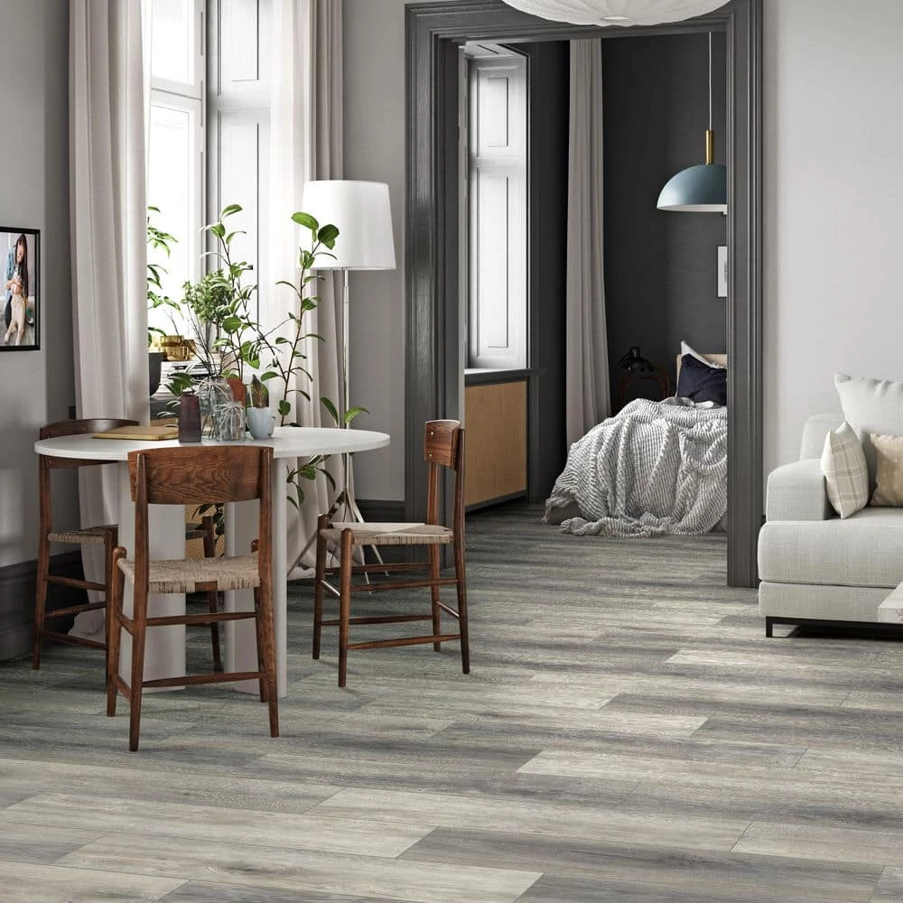 Big Bear Oak 7 in. x 42 in. Rigid Core Click Lock Luxury Vinyl Plank Flooring (20.79 sq. ft./case) by Home Decorators Collection 7 Big Bear Oak 7 in. x 42 in. Rigid Core Click Lock Luxury Vinyl Plank Flooring (20.79 sq. ft./case) by Home Decorators Collection - Image 7