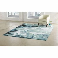 Journey Blue/Green 9 ft. x 13 ft. Area Rug by Home Decorators Collection -Home Decorators Store blue green home decorators collection area rugs 25058 77 1000