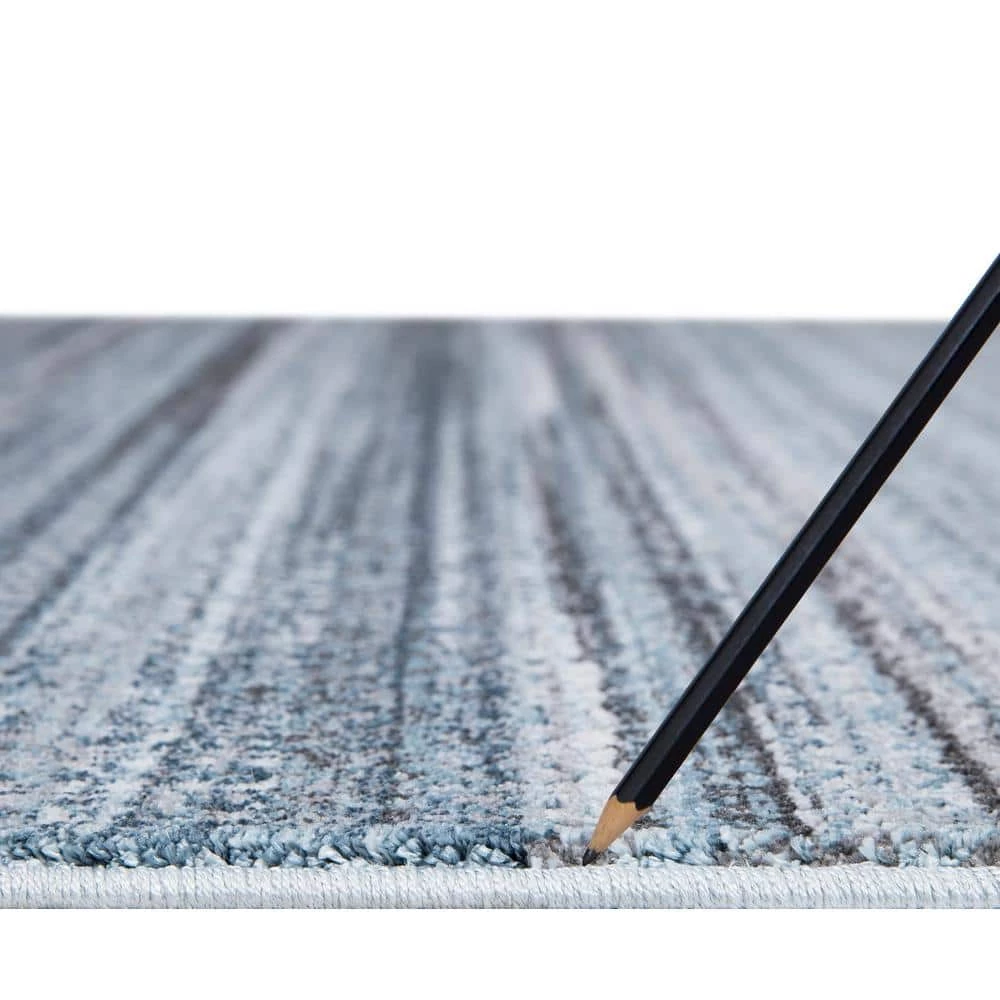 Briar Blue 8 ft. x 10 ft. Area Rug by Home Decorators Collection 4 Briar Blue 8 ft. x 10 ft. Area Rug by Home Decorators Collection - Image 4