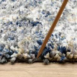 Nordic Blue 10 ft. x 13 ft. Abstract Shag Area Rug by Home Decorators Collection 10 Nordic Blue 10 ft. x 13 ft. Abstract Shag Area Rug by Home Decorators Collection -Home Decorators Store blue home decorators collection area rugs 564644 40 1000