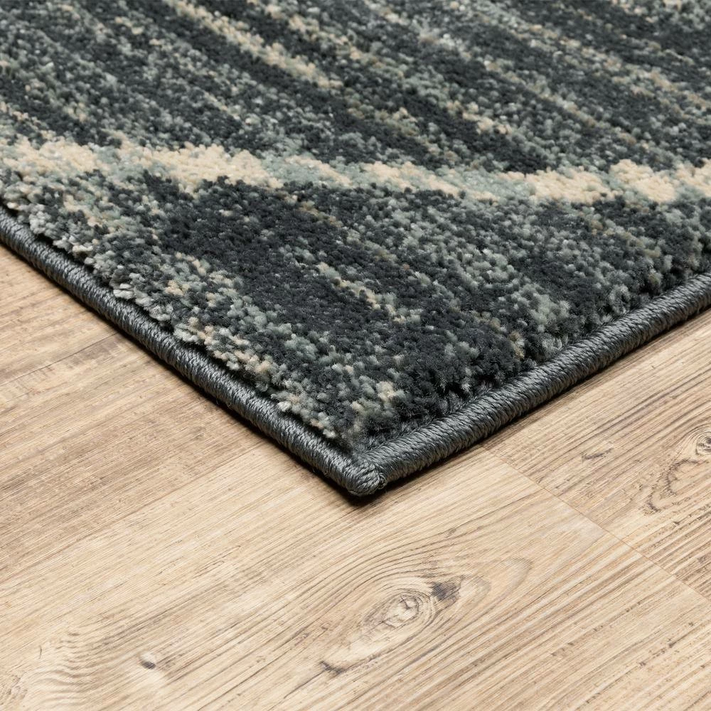 Luciana Blue 7 ft. x 10 ft. Geometric Area Rug by Home Decorators Collection 5 Luciana Blue 7 ft. x 10 ft. Geometric Area Rug by Home Decorators Collection - Image 5