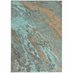 Java Blue 10 ft. x 13 ft. Area Rug by Home Decorators Collection