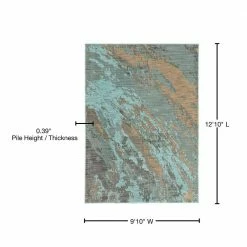 Java Blue 10 ft. x 13 ft. Area Rug by Home Decorators Collection 27 Java Blue 10 ft. x 13 ft. Area Rug by Home Decorators Collection -Home Decorators Store blue home decorators collection area rugs 9211850340 76 1000