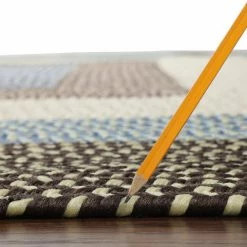 Blithe Brown 8 ft. x 11 ft. Rectangle Braided Area Rug by Home Decorators Collection -Home Decorators Store bright brown home decorators collection outdoor rugs mg89r096x132r 1d 1000