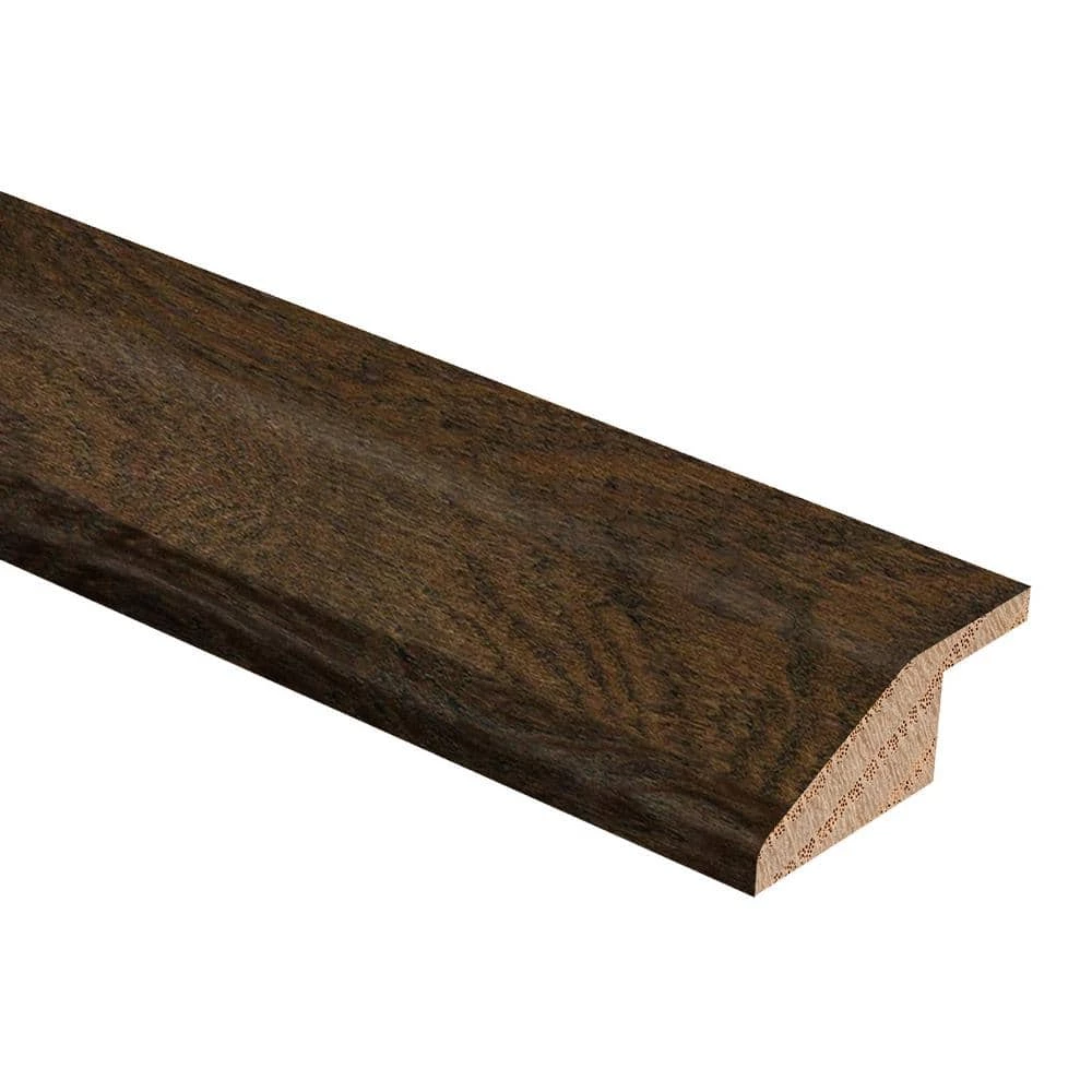 Brushed Ale Vintage Hickory 3/8 in. Thick x 1-3/4 in. Wide x 94 in. Length Hardwood Multi-Purpose Reducer Molding by Zamma 1 Brushed Ale Vintage Hickory 3/8 in. Thick x 1-3/4 in. Wide x 94 in. Length Hardwood Multi-Purpose Reducer Molding by Zamma