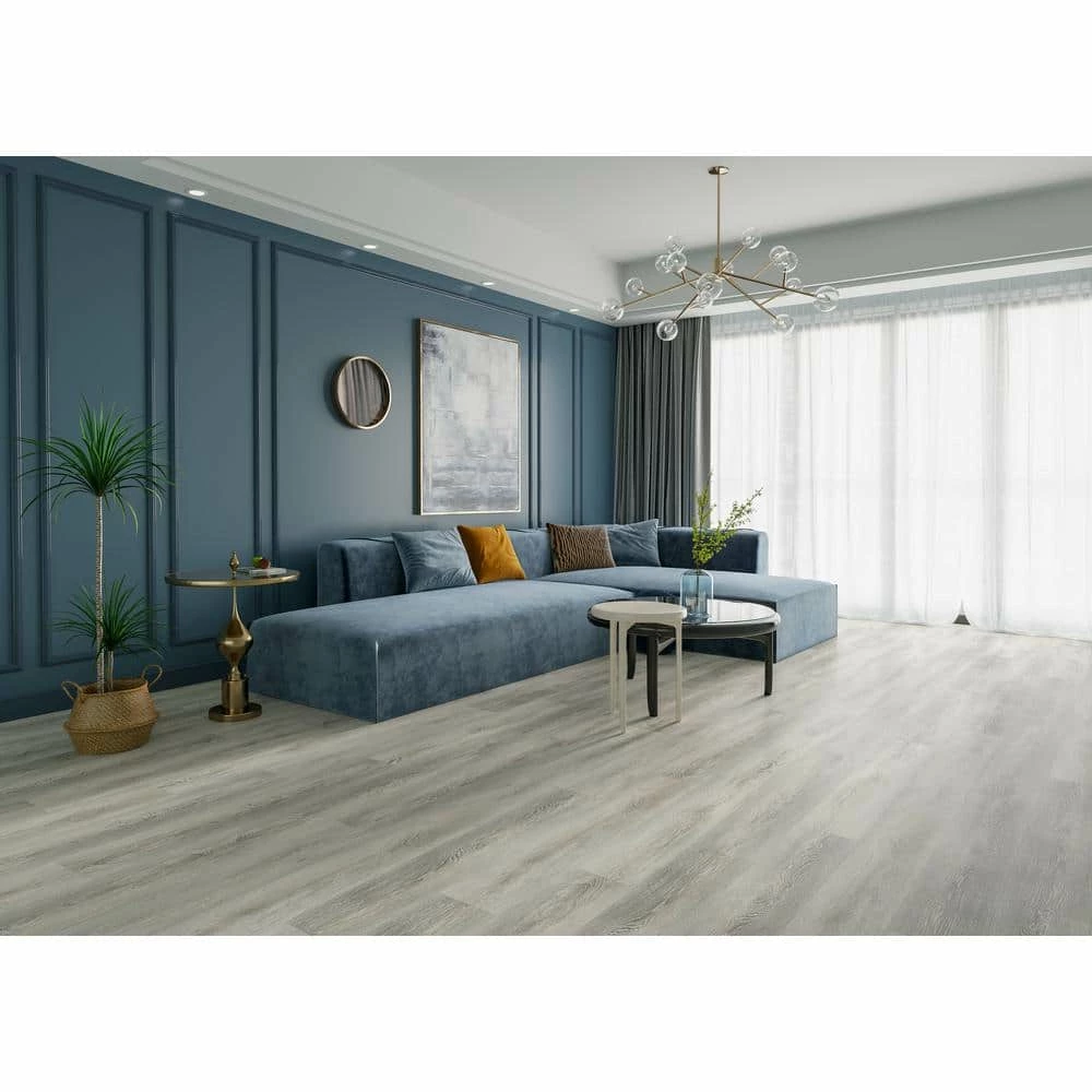 Callahan Oak 7.20 in. W x 42 in. L SPC Waterproof Vinyl Plank Flooring (25.20 sq. ft./Case) by Home Decorators Collection 4 Callahan Oak 7.20 in. W x 42 in. L SPC Waterproof Vinyl Plank Flooring (25.20 sq. ft./Case) by Home Decorators Collection - Image 4