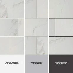 Carrara 12 in. x 24 in. Polished Porcelain Stone Look Floor and Wall Tile (16 sq. ft./Case) by Home Decorators Collection -Home Decorators Store carrara home decorators collection porcelain tile nhdcarr1224p 1d 1000