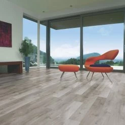 Castle Gray Oak 1/3 in. Thick x 6.26 in. wide x 50.79 in Length Engineered Hardwood Flooring (17.66 sq. ft./case) by Home Decorators Collection -Home Decorators Store castle gray oak home decorators collection engineered hardwood o523 lm 4f 1000