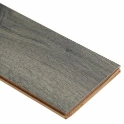 Castle Gray Oak 1/3 in. Thick x 6.26 in. wide x 50.79 in Length Engineered Hardwood Flooring (17.66 sq. ft./case) by Home Decorators Collection -Home Decorators Store castle gray oak home decorators collection engineered hardwood o523 lm a0 1000