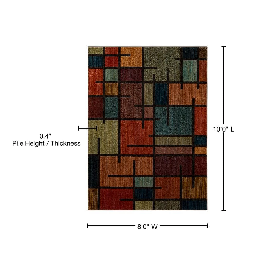 Fairfield Charcoal 8 ft. x 10 ft. Area Rug by Home Decorators Collection 8 Fairfield Charcoal 8 ft. x 10 ft. Area Rug by Home Decorators Collection - Image 8