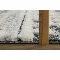 Jerome CHARCOAL / IVORY 3 ft. 11 in. x 5 ft. 7 in. Abstract Polypropylene/Polyester Area Rug by Home Decorators Collection -Home Decorators Store charcoal ivory home decorators collection area rugs 885369577901 1d 1000