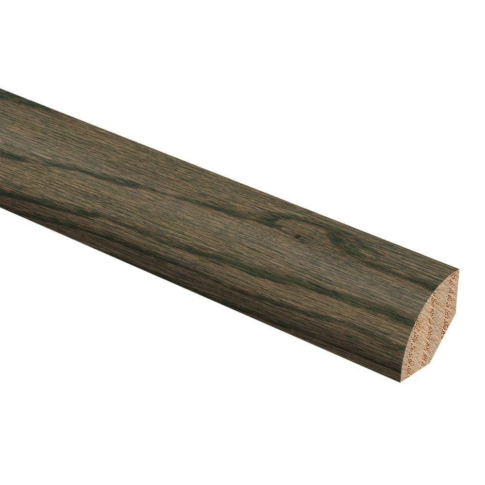 Coastal Gray Oak 3/4 in. Thick x 3/4 in. Wide x 94 in. Length Hardwood Quarter Round Molding by Zamma 1 Coastal Gray Oak 3/4 in. Thick x 3/4 in. Wide x 94 in. Length Hardwood Quarter Round Molding by Zamma