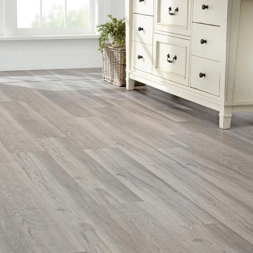 7.5 in. W Coastal Oak Click Lock Luxury Vinyl Plank Flooring (24.74 sq. ft./case) by Home Decorators Collection 2 7.5 in. W Coastal Oak Click Lock Luxury Vinyl Plank Flooring (24.74 sq. ft./case) by Home Decorators Collection - Image 2