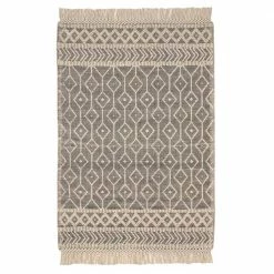 Winchester Cream/Black 5 ft. x 7 ft. Wool Area Rug by Home Decorators Collection