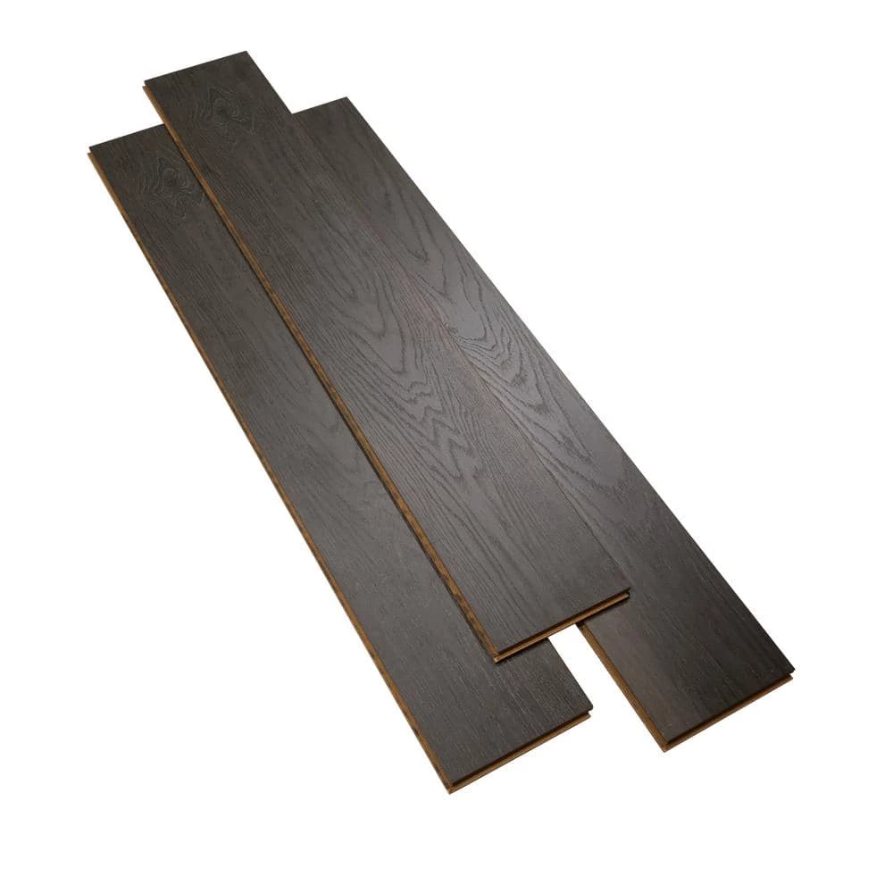 EIR Dusk Oak 12 mm Thick x 7.64 in. Wide x 47.80 in. Length Laminate Flooring (20.28 sq. ft. / case) by Home Decorators Collection 3 EIR Dusk Oak 12 mm Thick x 7.64 in. Wide x 47.80 in. Length Laminate Flooring (20.28 sq. ft. / case) by Home Decorators Collection - Image 3