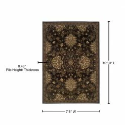 Eastgate Espresso 8 ft. x 11 ft. Area Rug by Home Decorators Collection 20 Eastgate Espresso 8 ft. x 11 ft. Area Rug by Home Decorators Collection -Home Decorators Store espresso home decorators collection area rugs 7035050820 76 1000