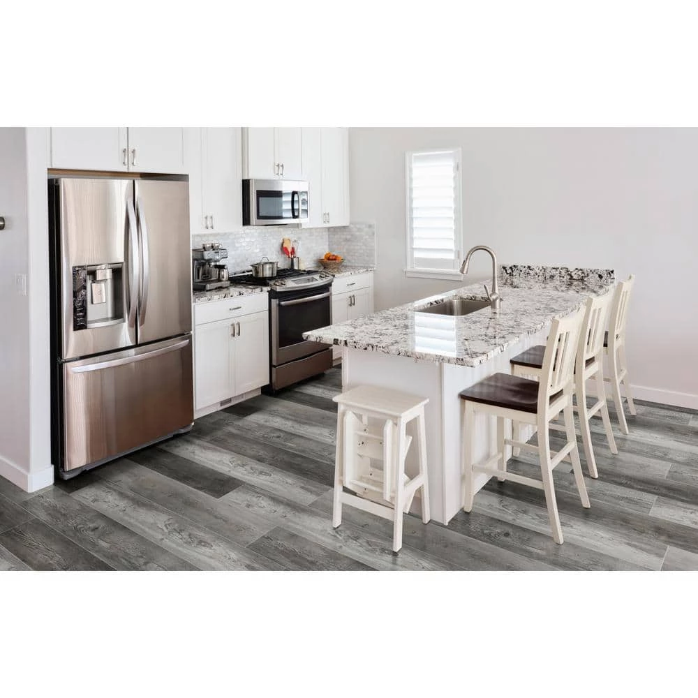 Firview Lookout 7 in. x 42 in. Rigid Core Click Lock Luxury Vinyl Plank Flooring (20.78 sq. ft./case) by Home Decorators Collection 2 Firview Lookout 7 in. x 42 in. Rigid Core Click Lock Luxury Vinyl Plank Flooring (20.78 sq. ft./case) by Home Decorators Collection - Image 2