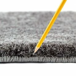 Ethereal Shag Graphite Charcoal 10 ft. x 13 ft. Indoor Area Rug by Home Decorators Collection -Home Decorators Store graphite charcoal home decorators collection area rugs 509859 4f 1000