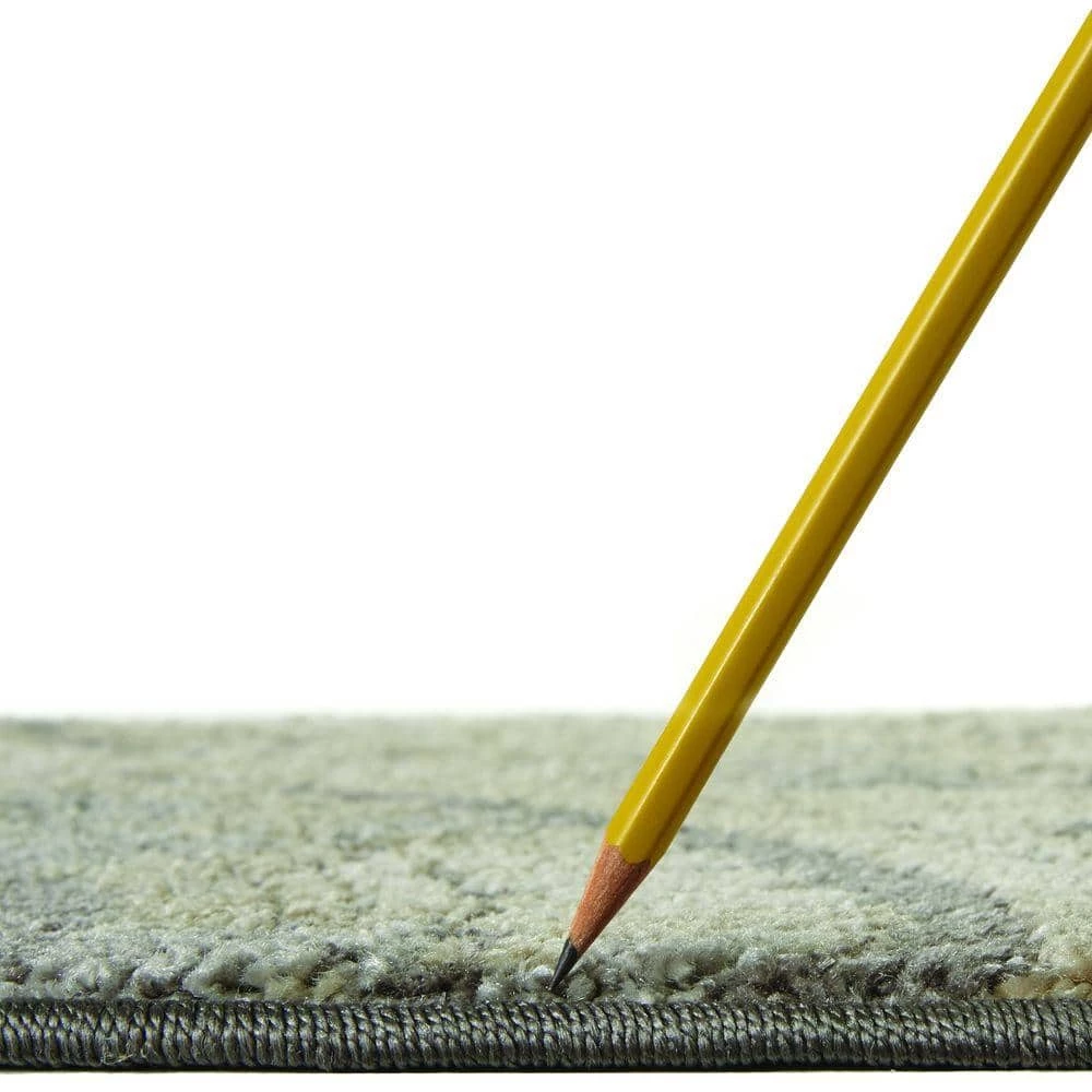 Spiral Medallion Cool Gray Tones 5 ft. x 7 ft. Area Rug by Home Decorators Collection 6 Spiral Medallion Cool Gray Tones 5 ft. x 7 ft. Area Rug by Home Decorators Collection - Image 6