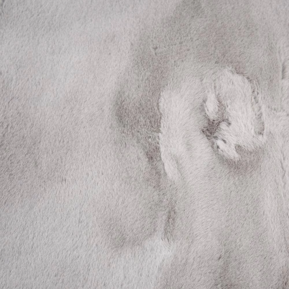 Piper Grey 5 ft. x 7 ft. Solid Polyester Area Rug by Home Decorators Collection 5 Piper Grey 5 ft. x 7 ft. Solid Polyester Area Rug by Home Decorators Collection - Image 5