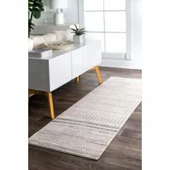 Nova Stripes Gray 12 ft. x 18 ft. Indoor Area Rug by Home Decorators Collection 14 Nova Stripes Gray 12 ft. x 18 ft. Indoor Area Rug by Home Decorators Collection -Home Decorators Store gray home decorators collection area rugs rzbd65b 12018 1f 1000
