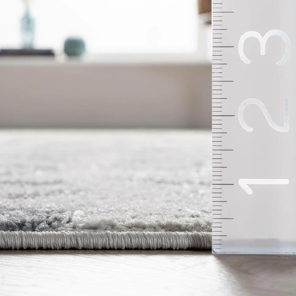 Sebastian Leopard Print Gray 10 ft. x 14 ft. Area Rug by Home Decorators Collection 8 Sebastian Leopard Print Gray 10 ft. x 14 ft. Area Rug by Home Decorators Collection - Image 8