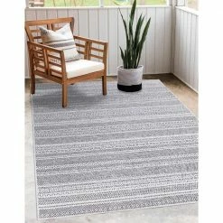 Rhapsody Gray 8 ft. x 10 ft. Indoor/Outdoor Area Rug by Home Decorators Collection 22 Rhapsody Gray 8 ft. x 10 ft. Indoor/Outdoor Area Rug by Home Decorators Collection -Home Decorators Store gray home decorators collection outdoor rugs 30417 4f 1000