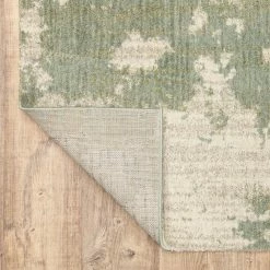 Samara Green 8 ft. x 10 ft. Abstract Shag Area Rug by Home Decorators Collection -Home Decorators Store green home decorators collection area rugs 564293 1d 1000