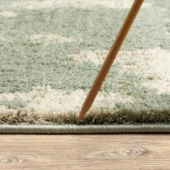 Samara Green 8 ft. x 10 ft. Abstract Shag Area Rug by Home Decorators Collection -Home Decorators Store green home decorators collection area rugs 564293 40 1000