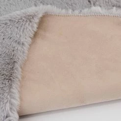 Piper Grey 3 ft. x 5 ft. Sheepskin Solid Polyester Area Rug by Home Decorators Collection -Home Decorators Store grey home decorators collection area rugs 5250 61 25hcmb 1d 1000