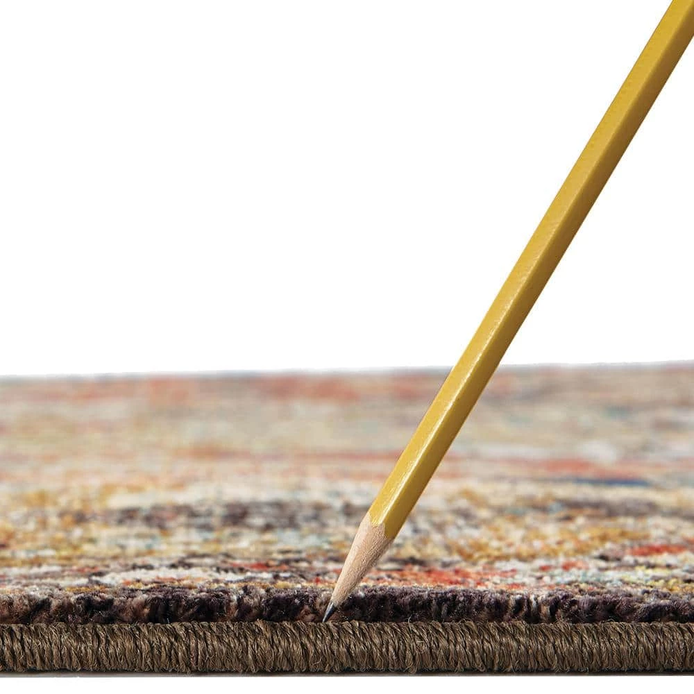 Patchwork Gray 2 ft. x 4 ft. Medallion Scatter Area Rug by Home Decorators Collection 5 Patchwork Gray 2 ft. x 4 ft. Medallion Scatter Area Rug by Home Decorators Collection - Image 5