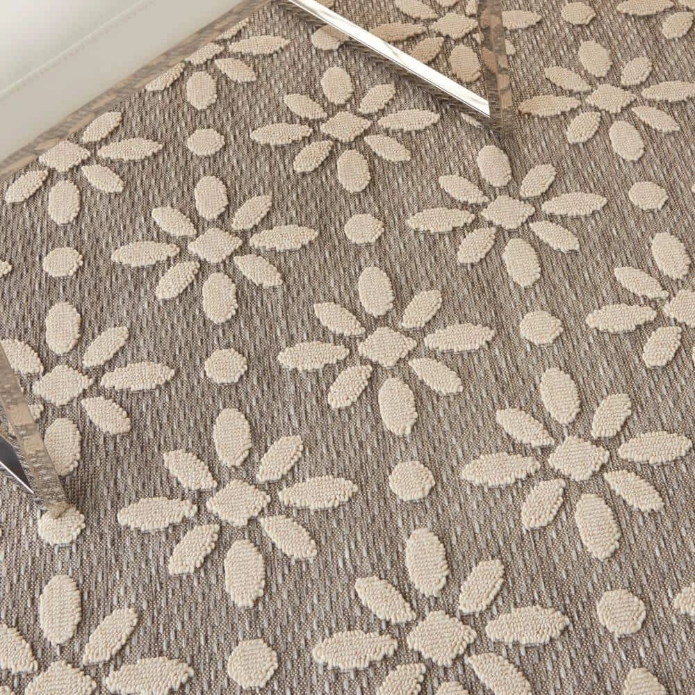 Palamos Grey 5 ft. x 7 ft. Geometric Contemporary Indoor/Outdoor Area Rug by Home Decorators Collection 7 Palamos Grey 5 ft. x 7 ft. Geometric Contemporary Indoor/Outdoor Area Rug by Home Decorators Collection - Image 7