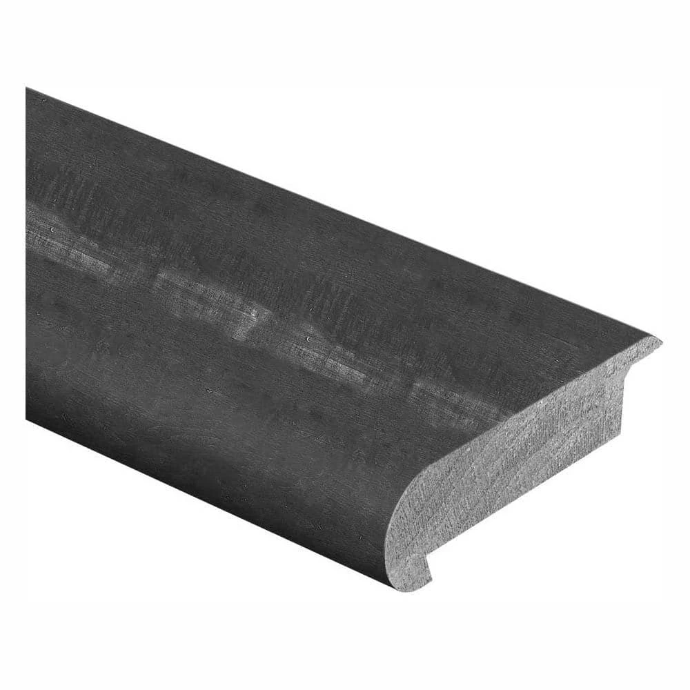 HS Distressed Alvarado Hickory 3/8 in. Thick x 2-3/4 in. Wide x 94 in. Length Hardwood Stair Nose Molding Overlap by Zamma 1 HS Distressed Alvarado Hickory 3/8 in. Thick x 2-3/4 in. Wide x 94 in. Length Hardwood Stair Nose Molding Overlap by Zamma