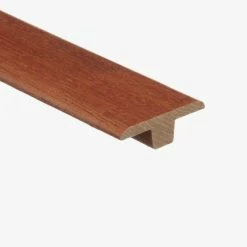 Hickory Chestnut 3/8 in. Thick x 1-3/4 in. Wide x 94 in. Length Hardwood T-Molding by Zamma