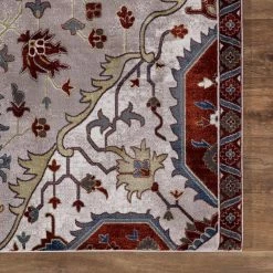 Talya Ivory/Red 8 ft. x 10 ft. Medallion Area Rug by Home Decorators Collection 19 Talya Ivory/Red 8 ft. x 10 ft. Medallion Area Rug by Home Decorators Collection -Home Decorators Store ivory red home decorators collection area rugs 54027 44 1000