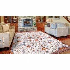 Talya Ivory/Red 8 ft. x 10 ft. Medallion Area Rug by Home Decorators Collection 15 Talya Ivory/Red 8 ft. x 10 ft. Medallion Area Rug by Home Decorators Collection -Home Decorators Store ivory red home decorators collection area rugs 54027 77 1000
