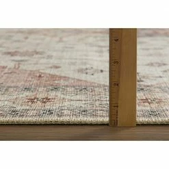 Leesa Ivory/Rust 7 ft. 6 in. x 9 ft. 6 in. Medallion Polyester Area Rug by Home Decorators Collection -Home Decorators Store ivory rust home decorators collection area rugs 885369572708 1d 1000