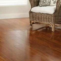 High Gloss Jatoba 8 mm Thick x 5-5/8 in. Wide x 47-3/4 in. Length Laminate Flooring (746 sq. ft. / pallet) by Home Decorators Collection -Home Decorators Store jatoba home decorators collection laminate wood flooring hl1044 40 31 1000