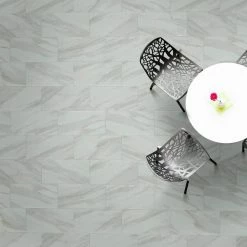 Kolasus 12 in. x 24 in. Matte Porcelain Stone Look Floor and Wall Tile (16 sq. ft./Case) by Home Decorators Collection 11 Kolasus 12 in. x 24 in. Matte Porcelain Stone Look Floor and Wall Tile (16 sq. ft./Case) by Home Decorators Collection -Home Decorators Store kolasus white matte home decorators collection porcelain tile nhdkolwhi1224 4f 1000